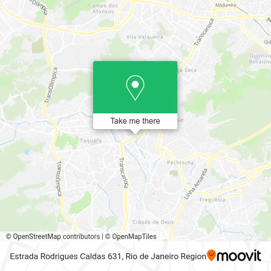 Estrada Rodrigues Caldas 631 map