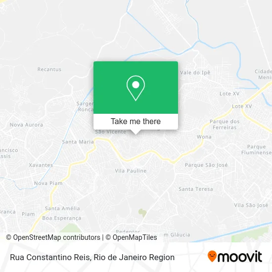 Rua Constantino Reis map