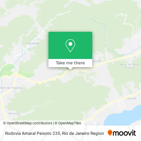 Rodovia Amaral Peixoto 235 map