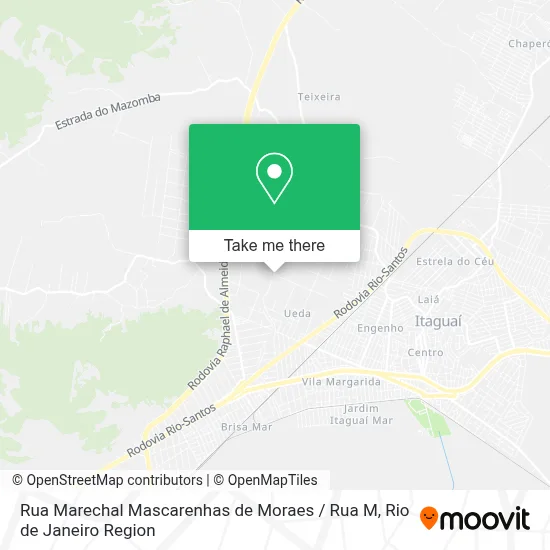 Rua Marechal Mascarenhas de Moraes / Rua M map