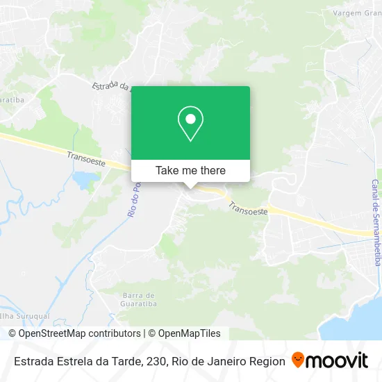 Estrada Estrela da Tarde, 230 map