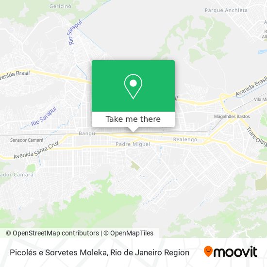 Picolés e Sorvetes Moleka map