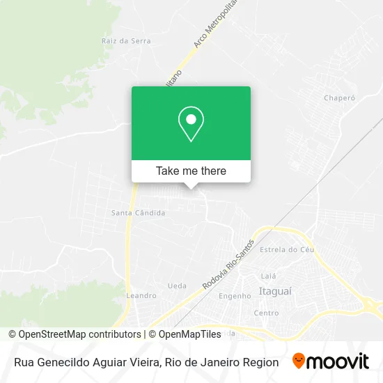 Rua Genecildo Aguiar Vieira map