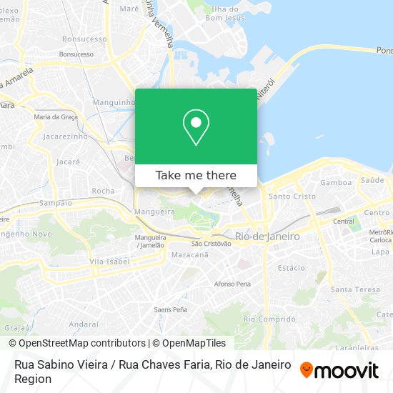 Rua Sabino Vieira / Rua Chaves Faria map