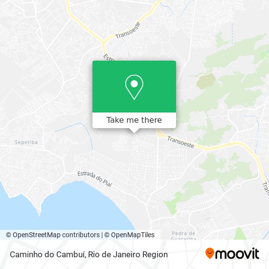 Caminho do Cambuí map