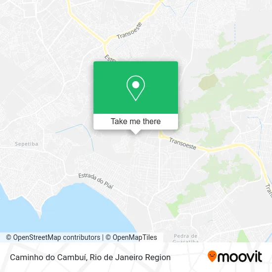 Caminho do Cambuí map