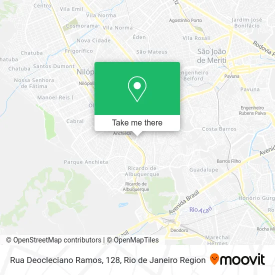 Rua Deocleciano Ramos, 128 map