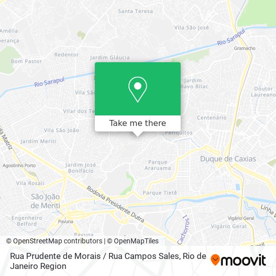 Rua Prudente de Morais / Rua Campos Sales map