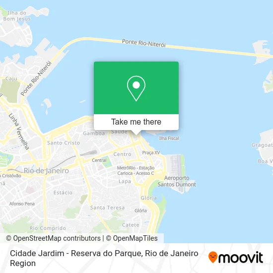 Cidade Jardim - Reserva do Parque map