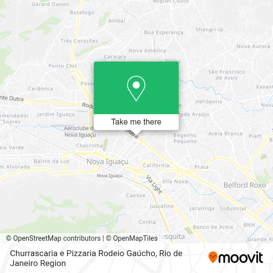 Churrascaria e Pizzaria Rodeio Gaúcho map