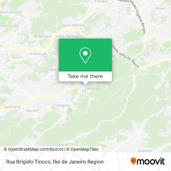 Rua Brígido Tinoco map