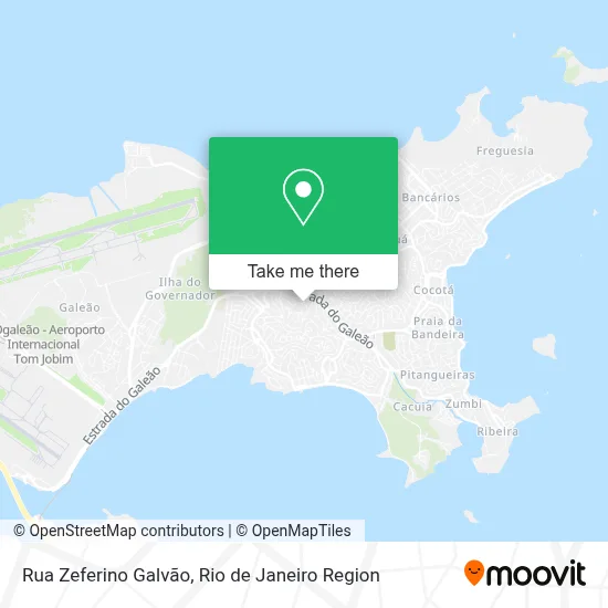 Rua Zeferino Galvão map