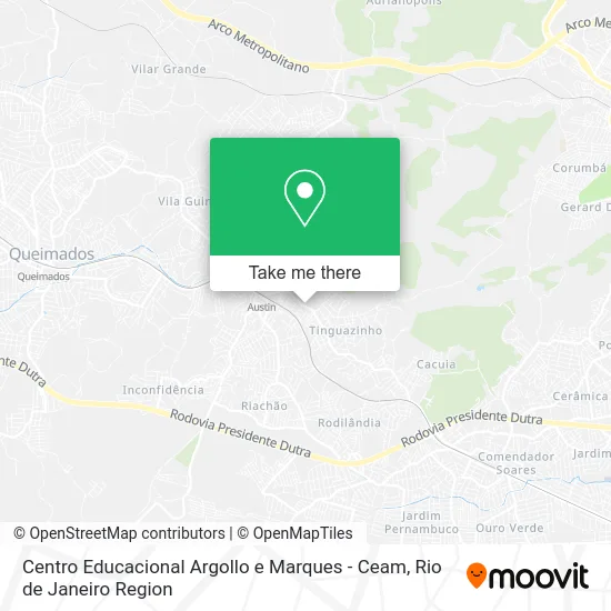 Centro Educacional Argollo e Marques - Ceam map