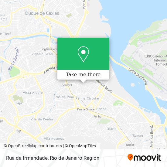 Mapa Rua da Irmandade