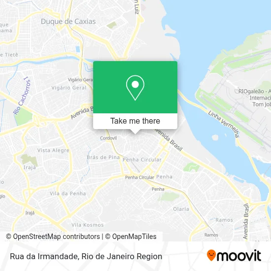 Rua da Irmandade map