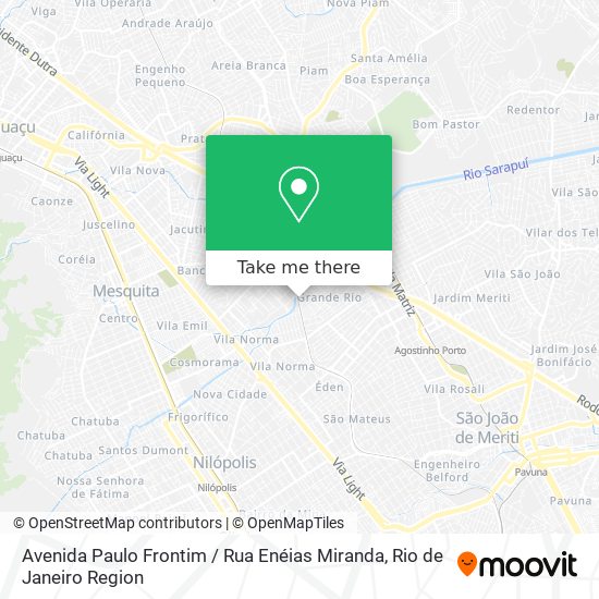 Avenida Paulo Frontim / Rua Enéias Miranda map