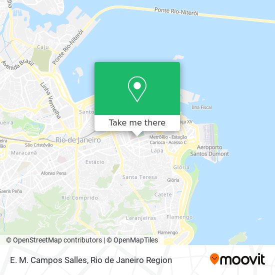 Mapa E. M. Campos Salles