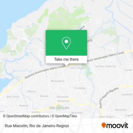 Rua Macolin map
