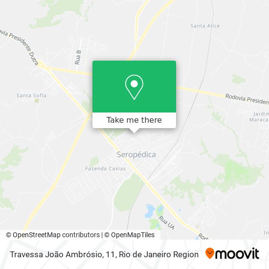 Travessa João Ambrósio, 11 map