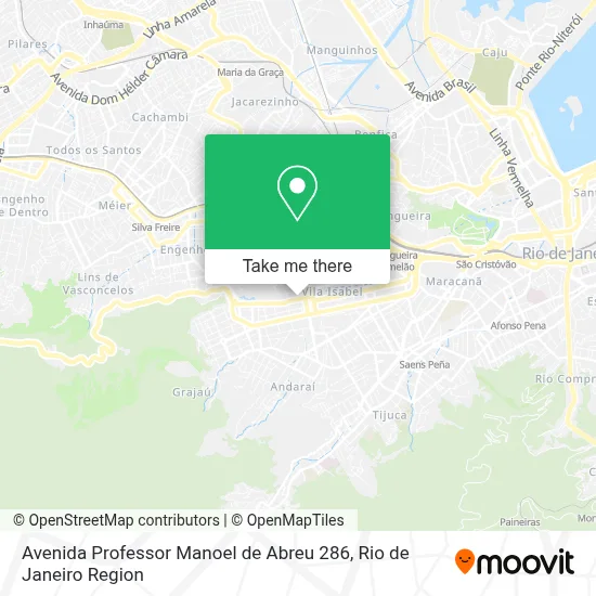 Avenida Professor Manoel de Abreu 286 map