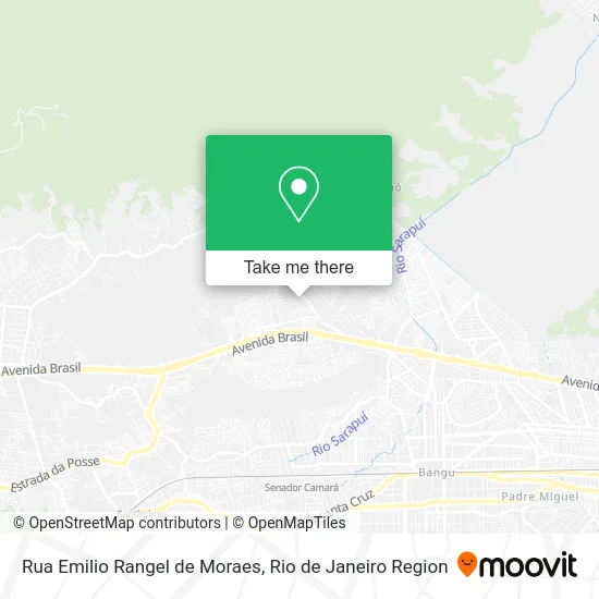 Rua Emilio Rangel de Moraes map
