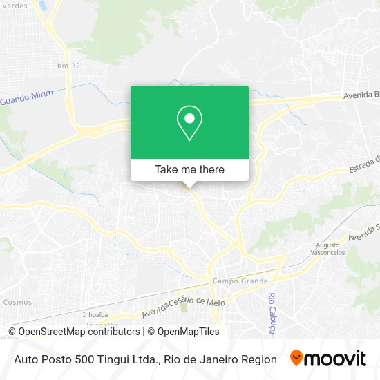 Auto Posto 500 Tingui Ltda. map