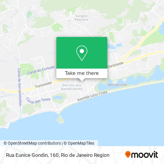 Rua Eunice Gondin, 160 map