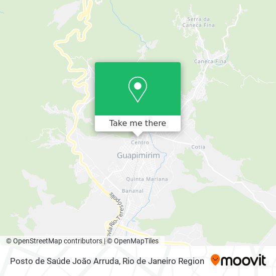 Posto de Saúde João Arruda map