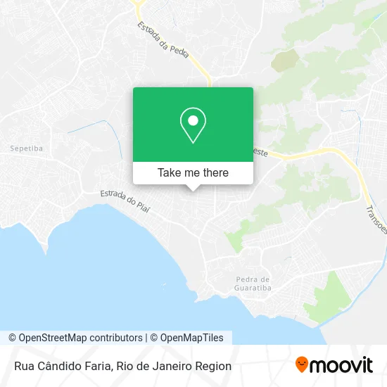 Rua Cândido Faria map