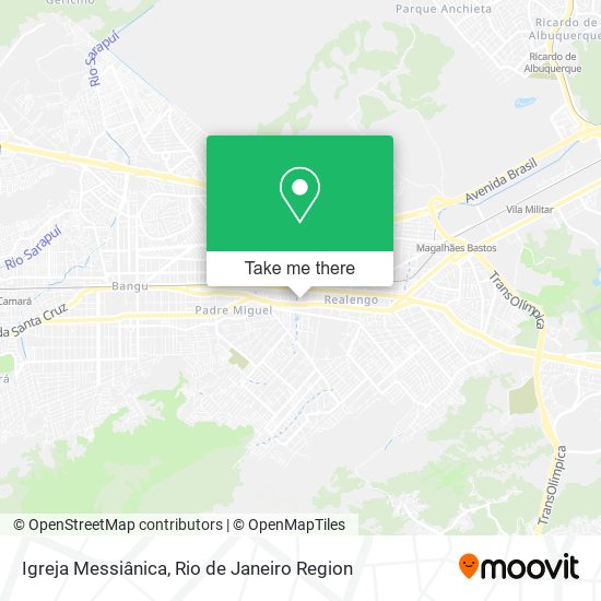 Mapa Igreja Messiânica