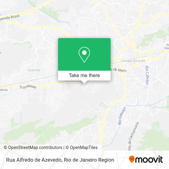 Rua Alfredo de Azevedo map