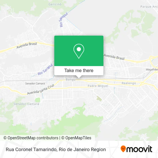 Rua Coronel Tamarindo map