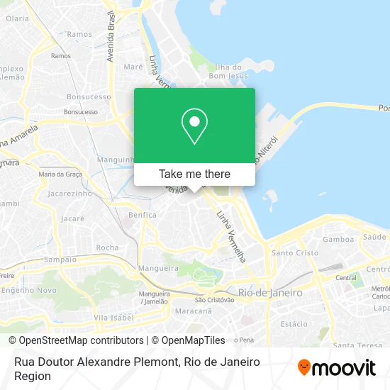 Rua Doutor Alexandre Plemont map