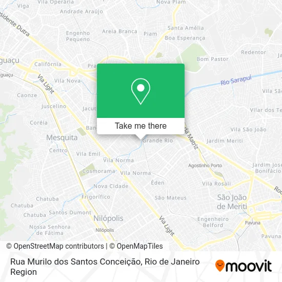 Rua Murilo dos Santos Conceição map