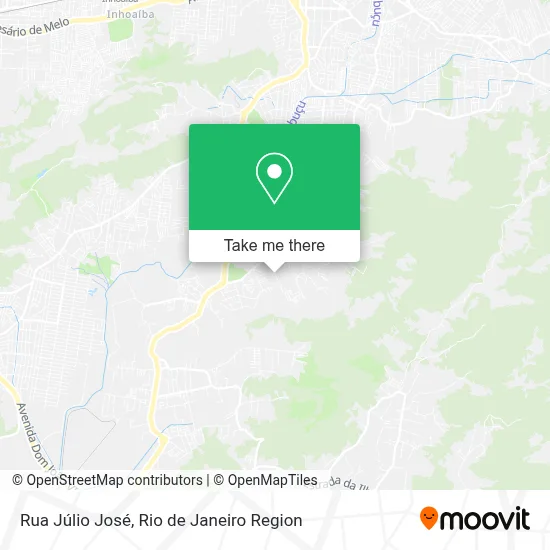 Rua Júlio José map
