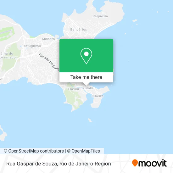 Rua Gaspar de Souza map