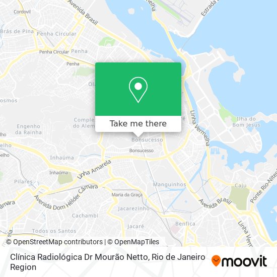 Clínica Radiológica Dr Mourão Netto map