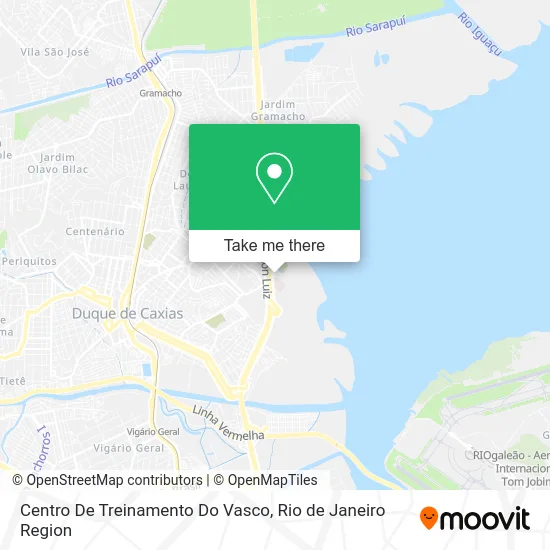 Centro De Treinamento Do Vasco map