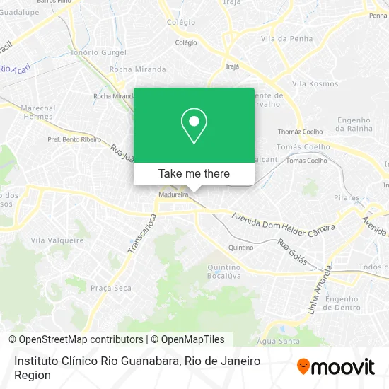 Instituto Clínico Rio Guanabara map