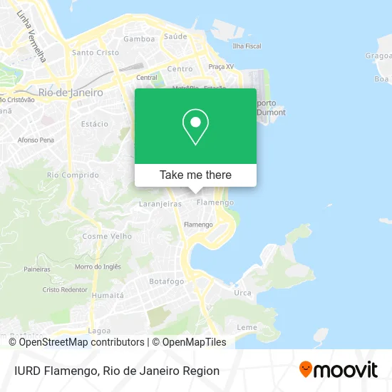 IURD Flamengo map