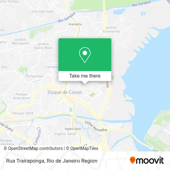 Rua Trairaponga map