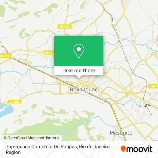 Top-Iguacu Comercio De Roupas map