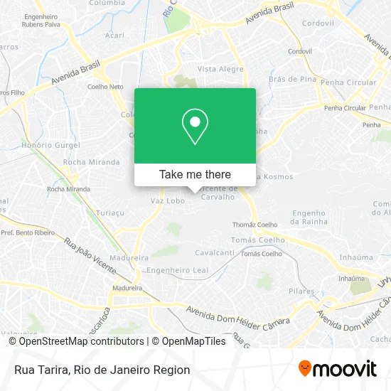 Rua Tarira map