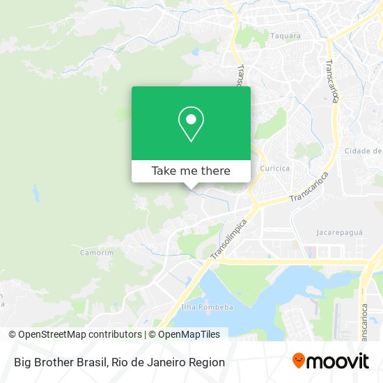 Mapa Big Brother Brasil