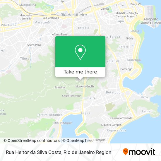 Rua Heitor da Silva Costa map