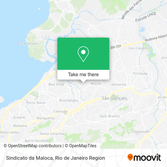 Sindicato da Maloca map