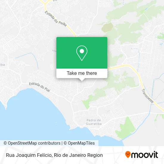 Rua Joaquim Felício map