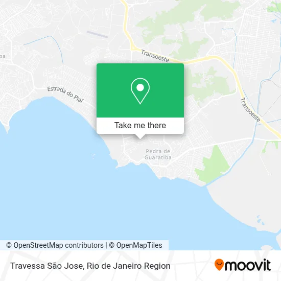 Travessa São Jose map