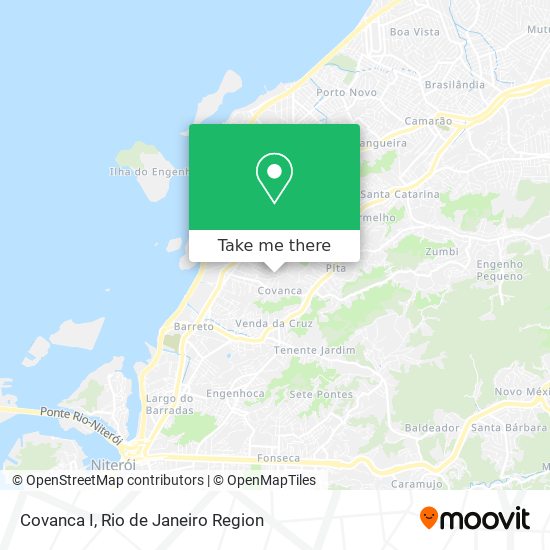 Covanca I map