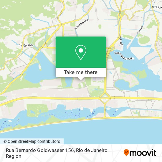 Rua Bernardo Goldwasser 156 map